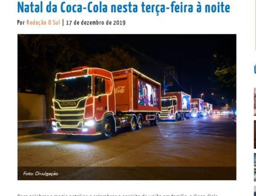 Porto Alegre recebe Caravana Iluminada de Natal da Coca-Cola nesta terça-feira à noite